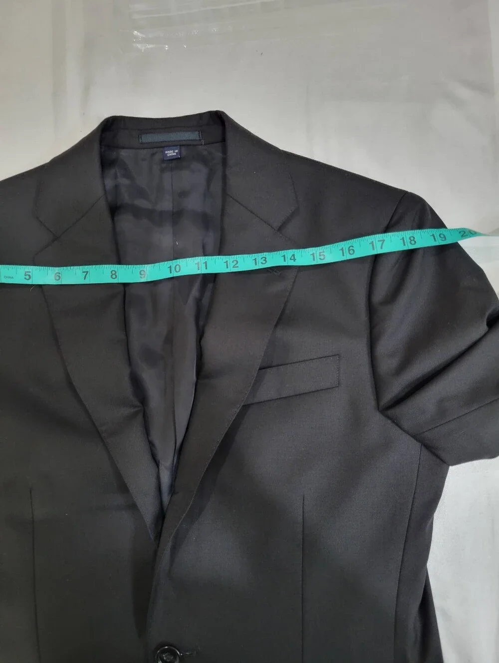 J Crew Ludlow Slim-fit suit jacket in Italian wool $550 Retail Size 34S Black